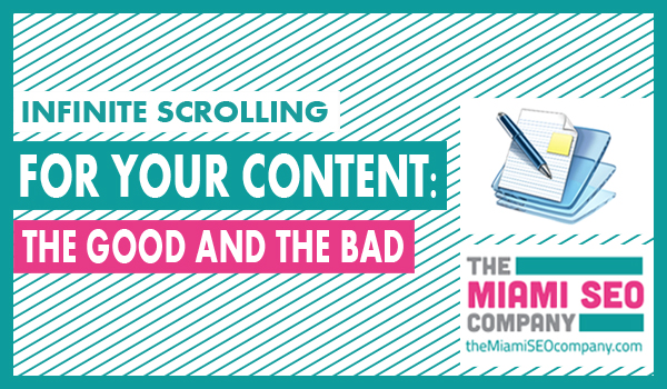 INFINITE SCROLLING FOR YOUR CONTENT